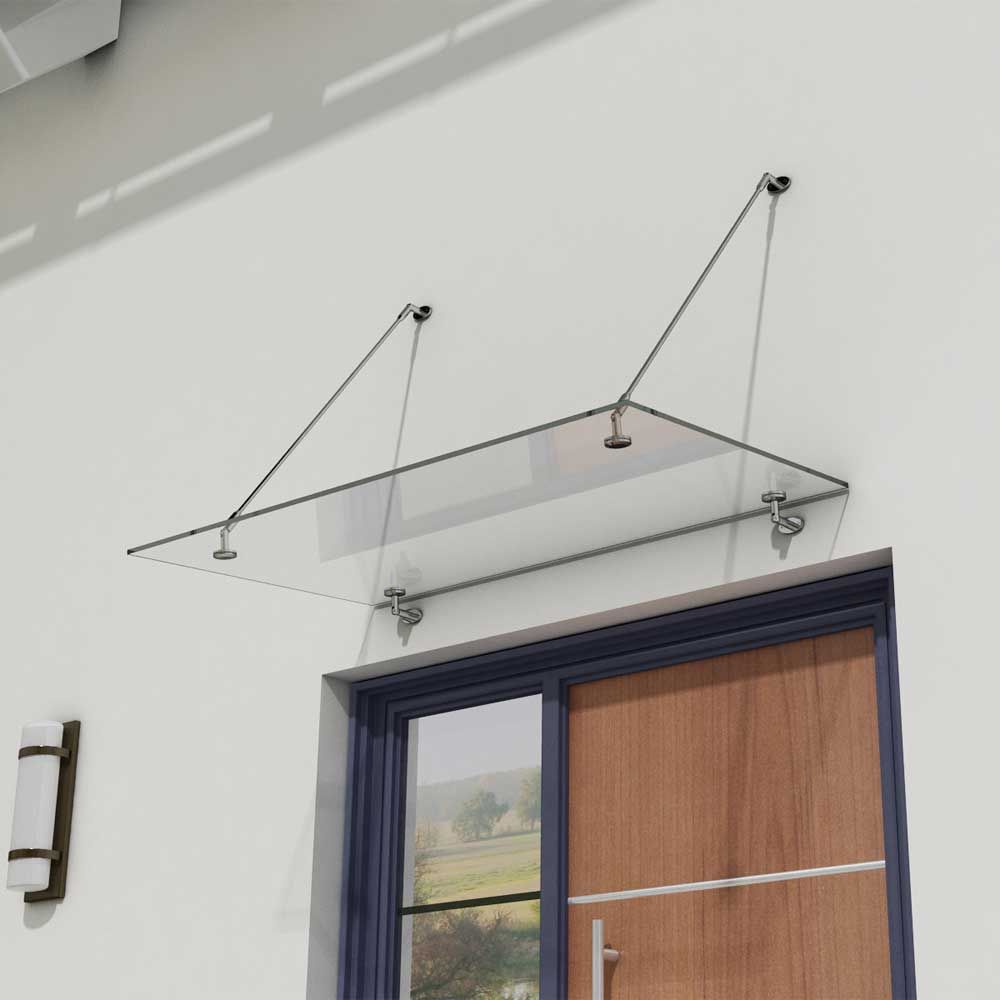 Rod System Glass Canopy