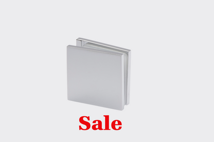 Wall Mount Glass Clamp Brass Chrome 8mm TO 12mm Glass