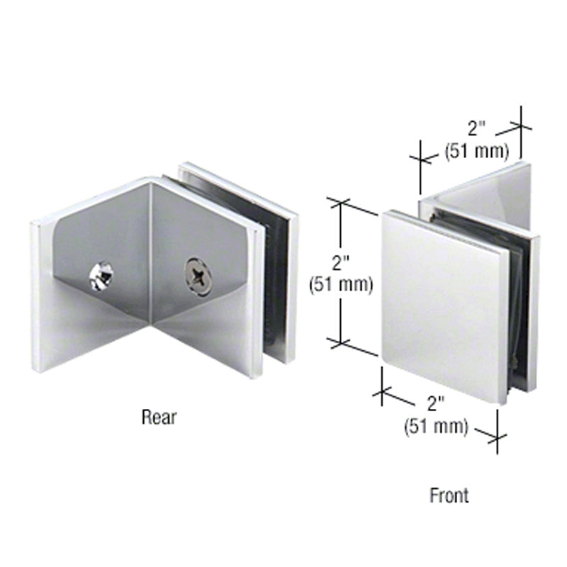 Fixed Panel Square Clamp with Large Leg