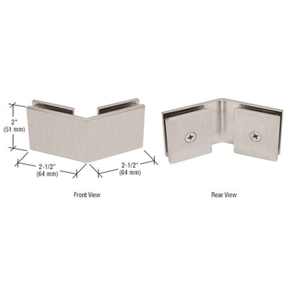 135 Degree Glass to Glass Clamp