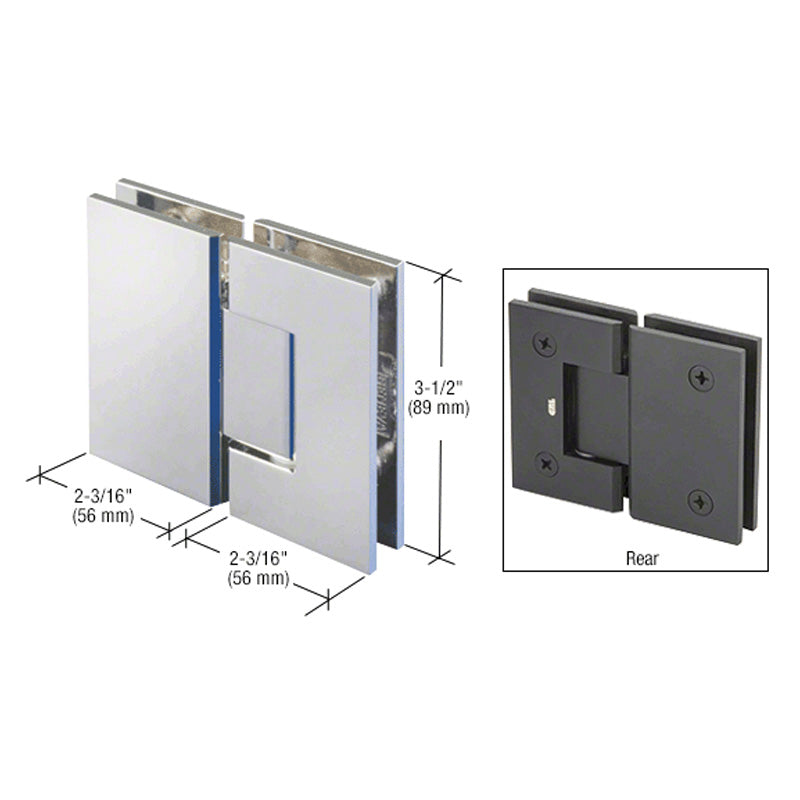 180 Degree Glass to Glass Hinge