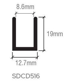 Aluminium Deep U Channel