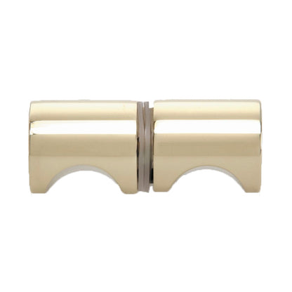 Back to Back Shower Knob - Crescent Style (6mm - 12mm glass 12mm ø hole)