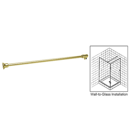 1m Wall to Glass Support Bar