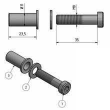 Fixing anchor measurements