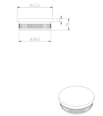 End Cap Flat