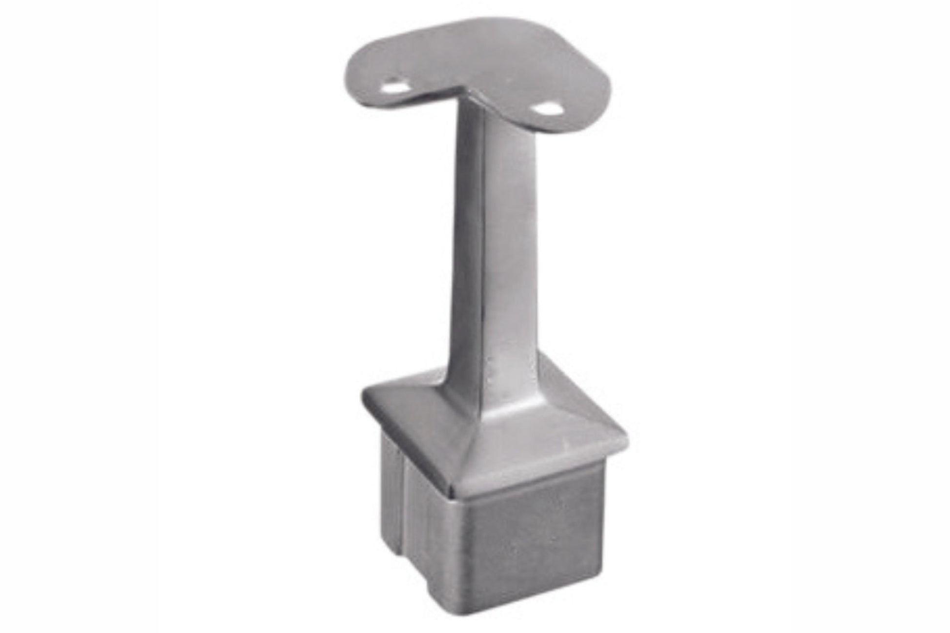 90° Square Handrail Bracket Tube