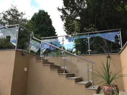 Handrail Bracket with Fixed Saddle for 42mm x 2mm Post 48mm Handrail