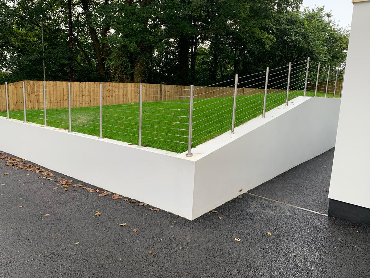 Wire Rope Post Wire Rope Posts - Corner Post | Origin Architectural – Origin Architectural
